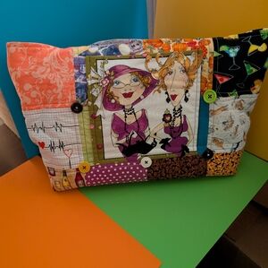 #11 Handmade Fabric Shoulder Bag                 box#11